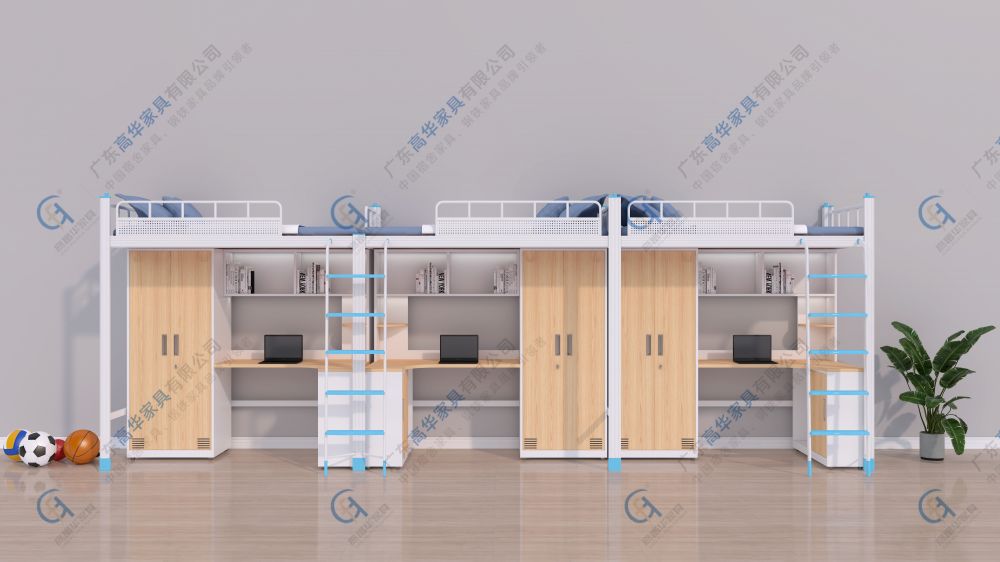 广东高华家具-公寓床